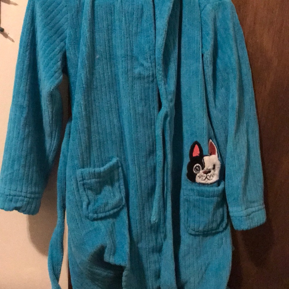 Teal robe